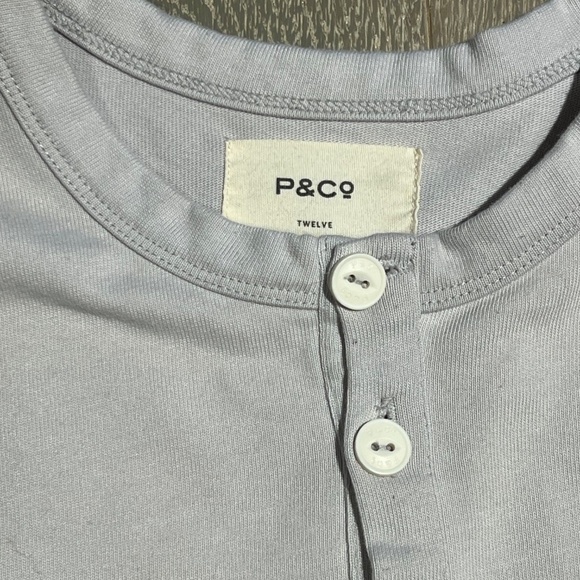 P&CO lavender henley women's size 12 - Picture 5 of 5